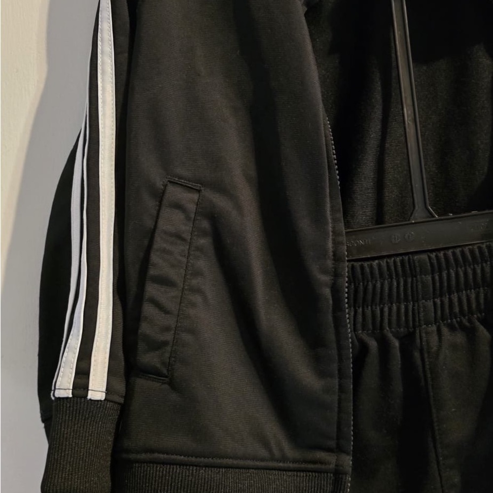 Adidas Black and White Athletic Tracksuit - Picture 5 of 16
